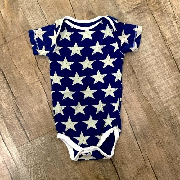 Kickee Pants Bamboo Star Infant Bodysuit - Picture 1 of 4